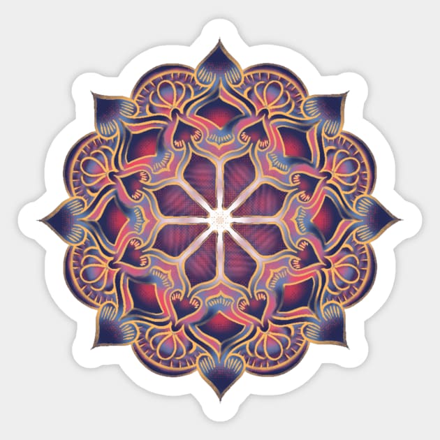 Color fun 0002 Sticker by benjaminfaucher7